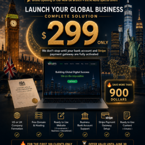 WEDTI International Business Launch Package – Complete Setup for $299