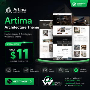 Artima – Modern Architecture & Interior WordPress Theme